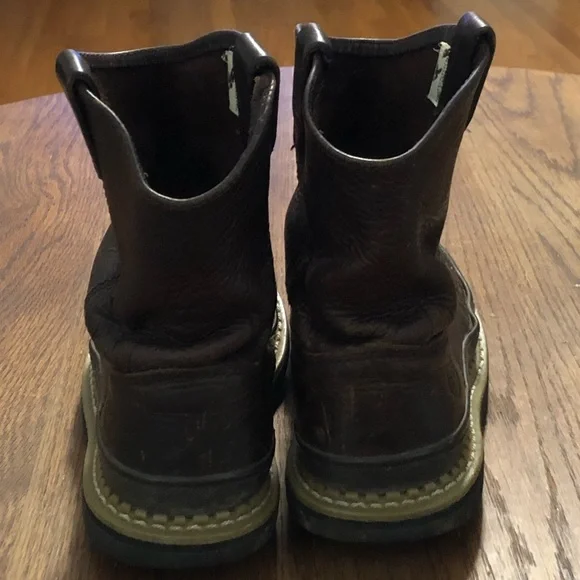 Little Georgia Giant Wellington Brown Boot Boys size 2M